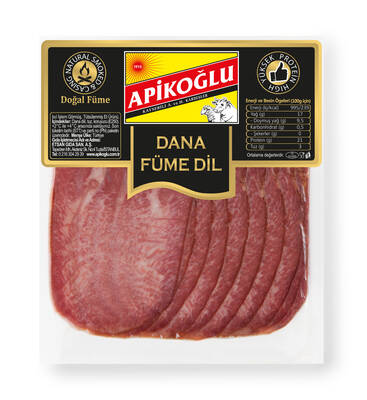 Dilimli Dana Füme Dil 70 Gr.