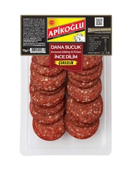 Apikoğlu - Dana Sucuk Çerezlik (İnce Dilim 70 Gr.)