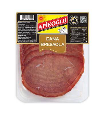 Dilimli İtalyan Lezzeti Dana Bresaola 70 Gr.