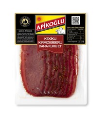 Apikoğlu - Kekikli Kırmızı Biberli Dana Kuru Et (70 Gr.) Apikoğlu - Kekikli Kırmızı Biberli Dana Kuru Et (70 Gr.)